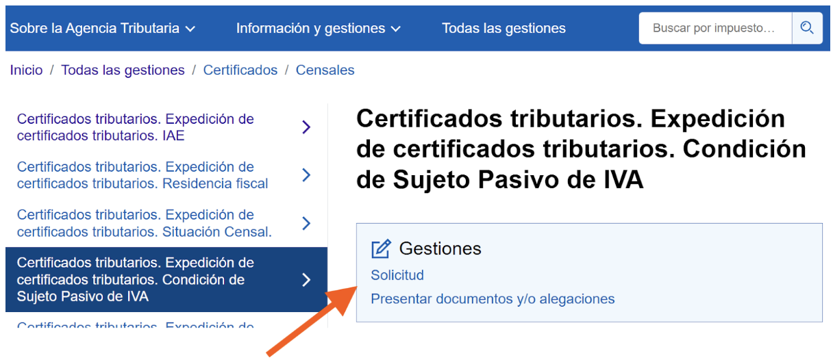 certificados censales