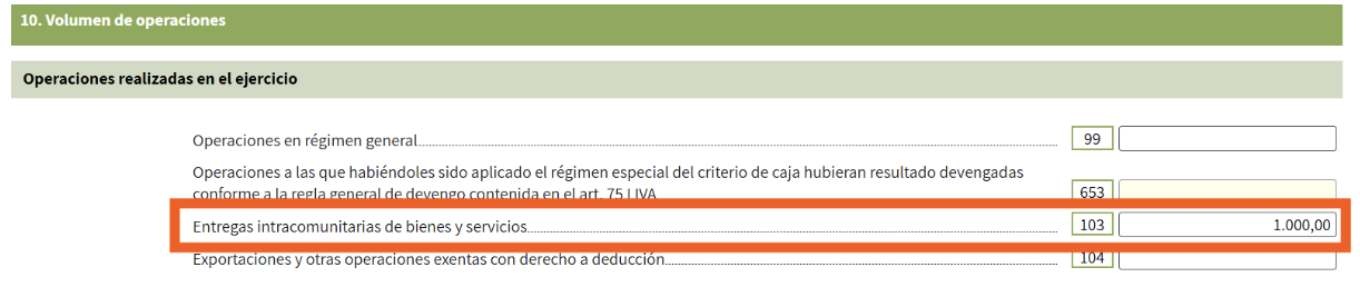 servicio intracomunitario