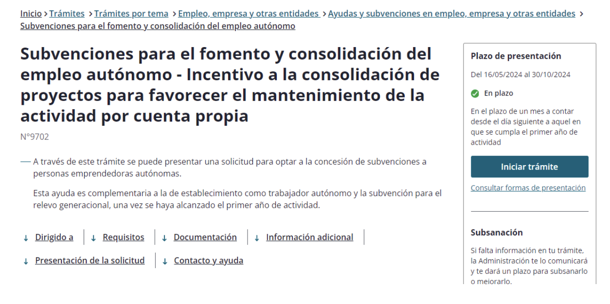 subvenciones autonomos cuota cero