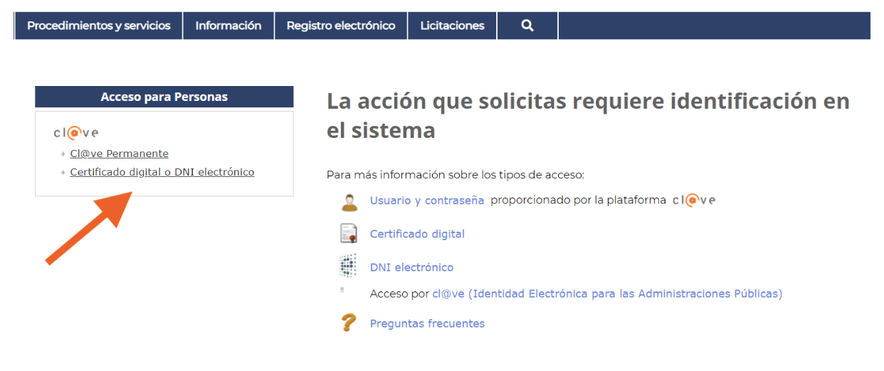 certificado electrónico