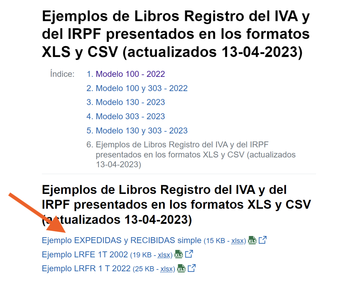 ejemplo libro de registros excel