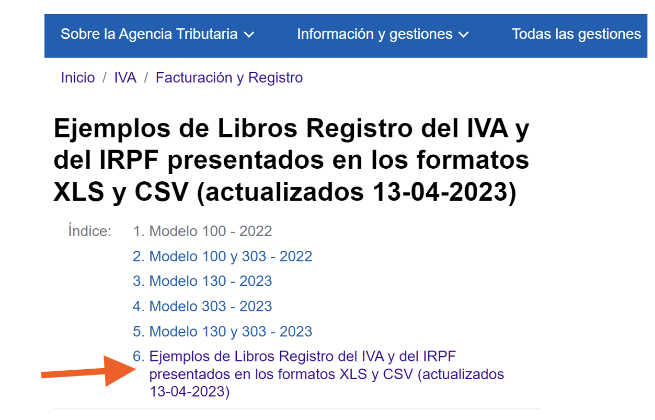 ejemplo libro registros iva e irpf excel